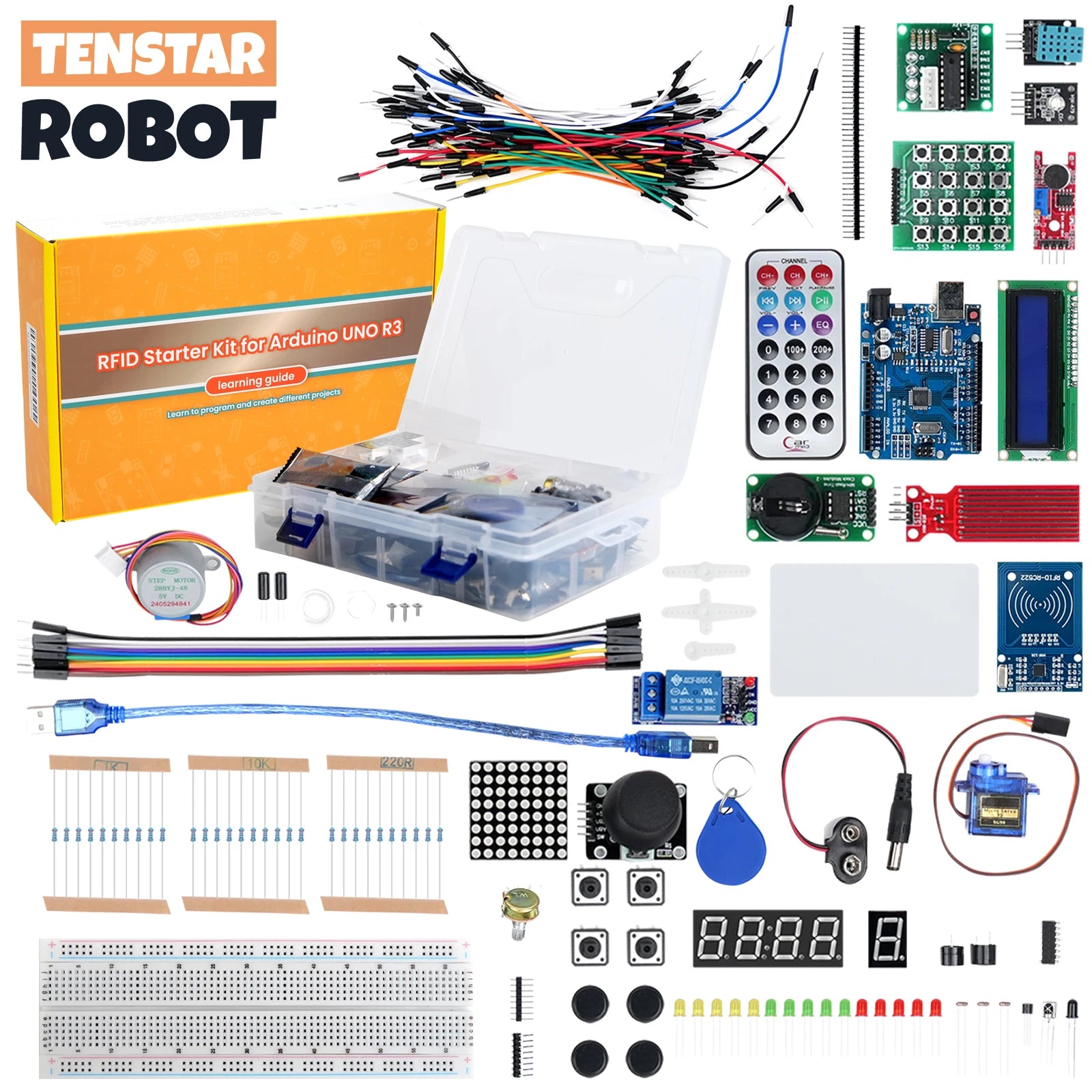 TENSTAR RFID Starter Kit  Upgraded DIY Learning Suite