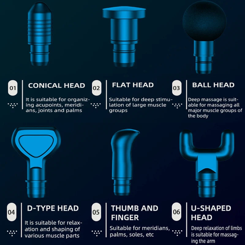 Professional Massage Gun with Hot & Cold Compress