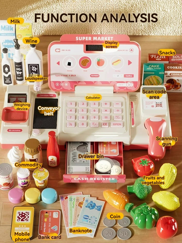 Supermarket Cash Register Toy