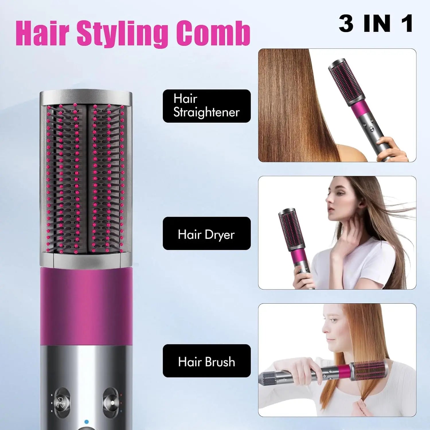 Soft Smoothing Brush Attachment for Dyson Airwrap