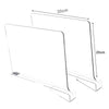 Transparent Closet Shelf Dividers Wardrobe Organizer
