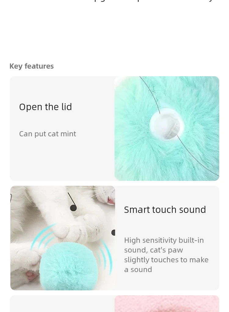 Smart Interactive Ball Toy For Cat