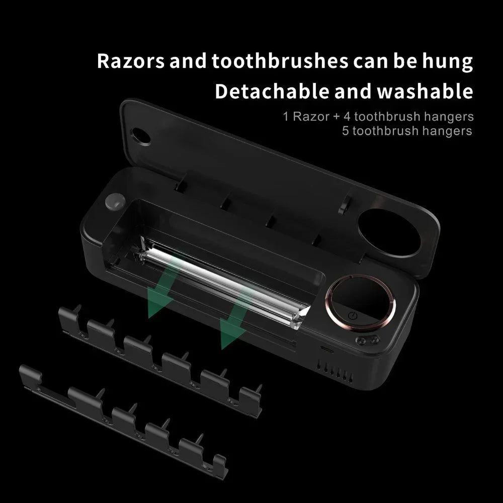 New UV Toothbrush & Razor Storage Sterilizer