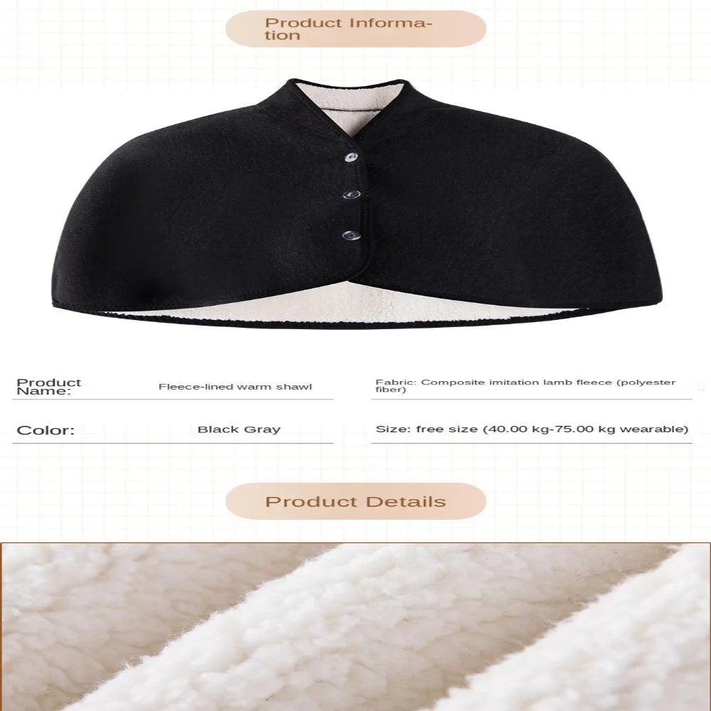 Plush Shawl Shoulder Warmer