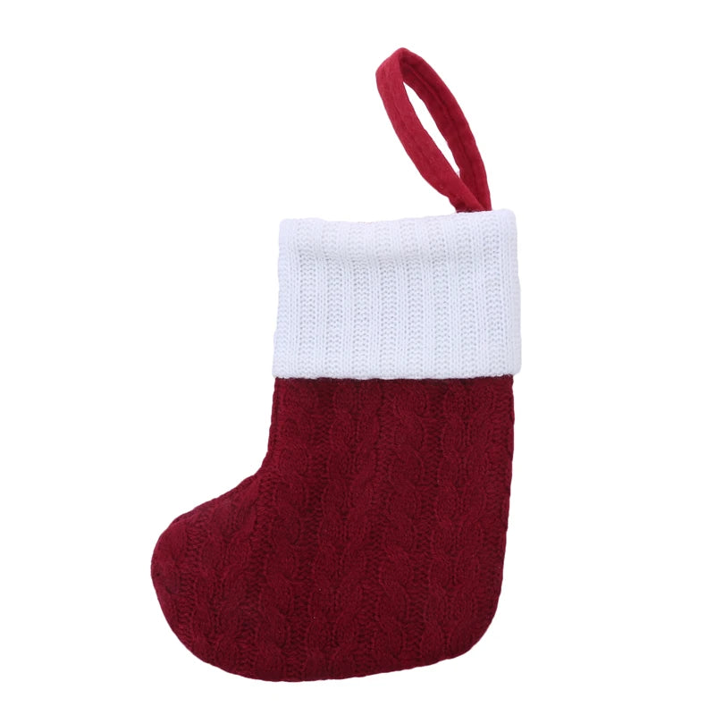 Christmas Alphabet Knitted Socks