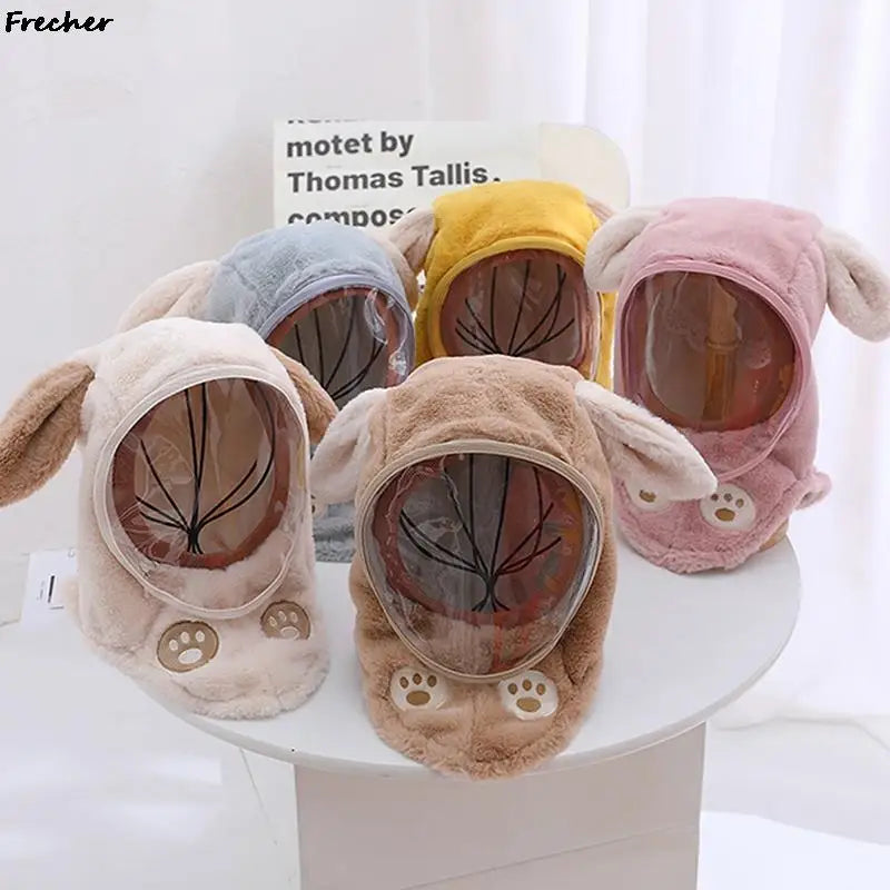 Windproof Face Cover Hat for Children