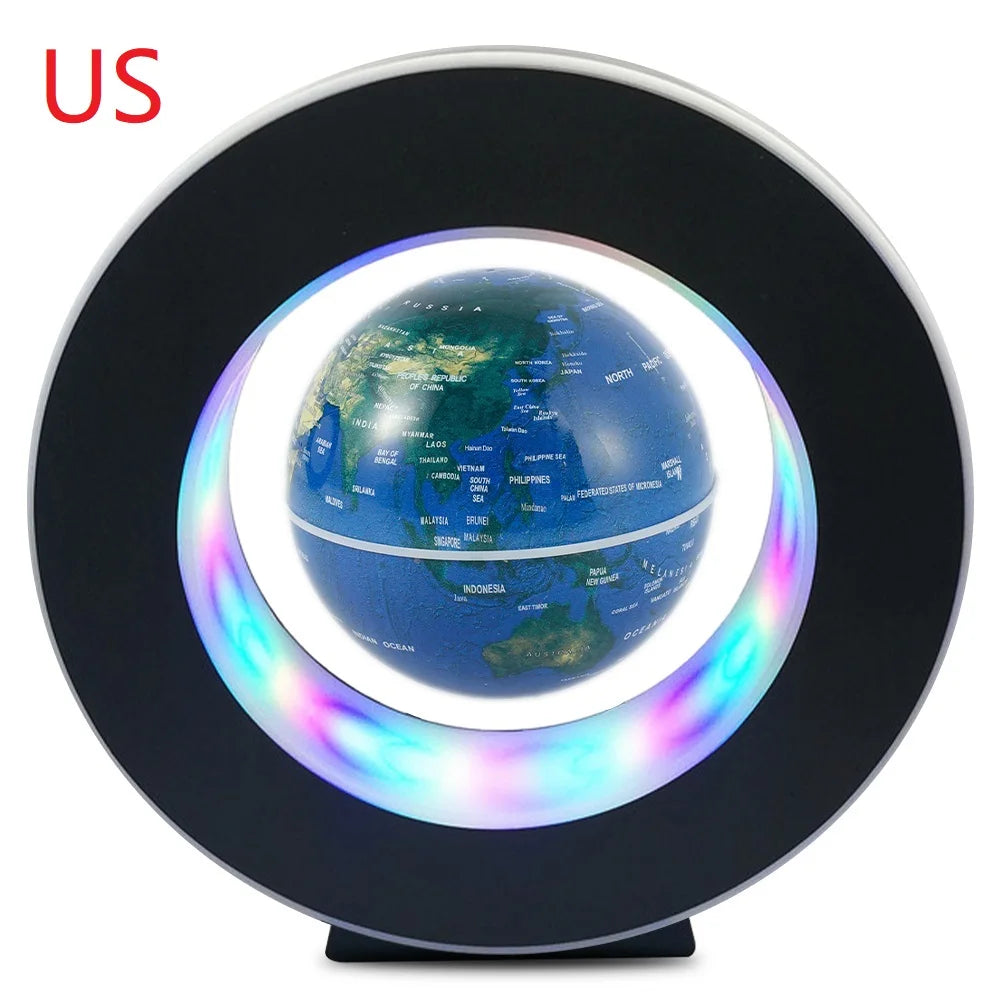 World Map Magnetic Levitation Globe