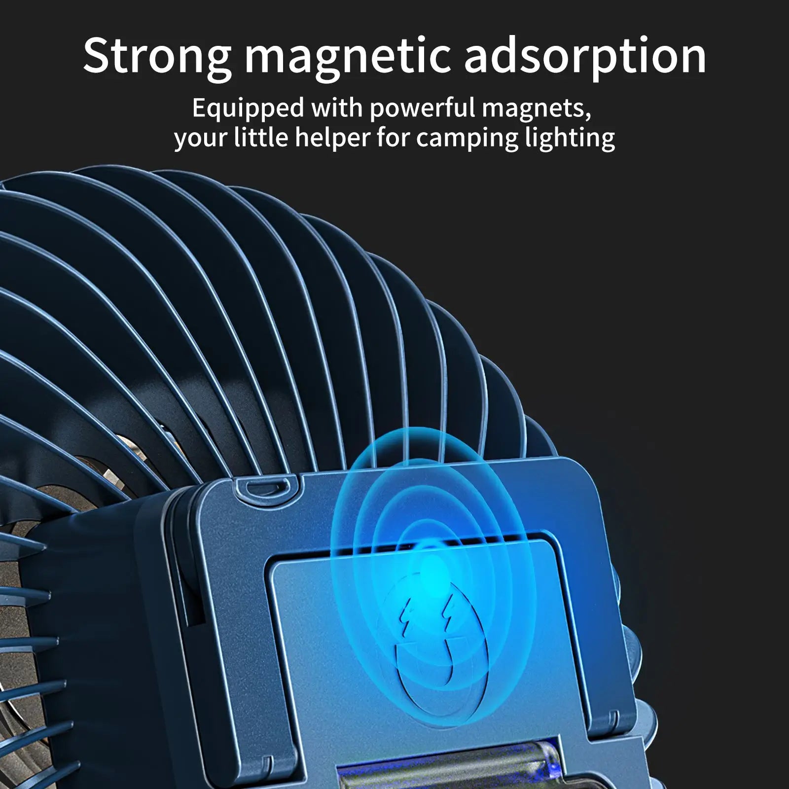 Multifunctional Waterproof Tent Fan & Camping Lamp