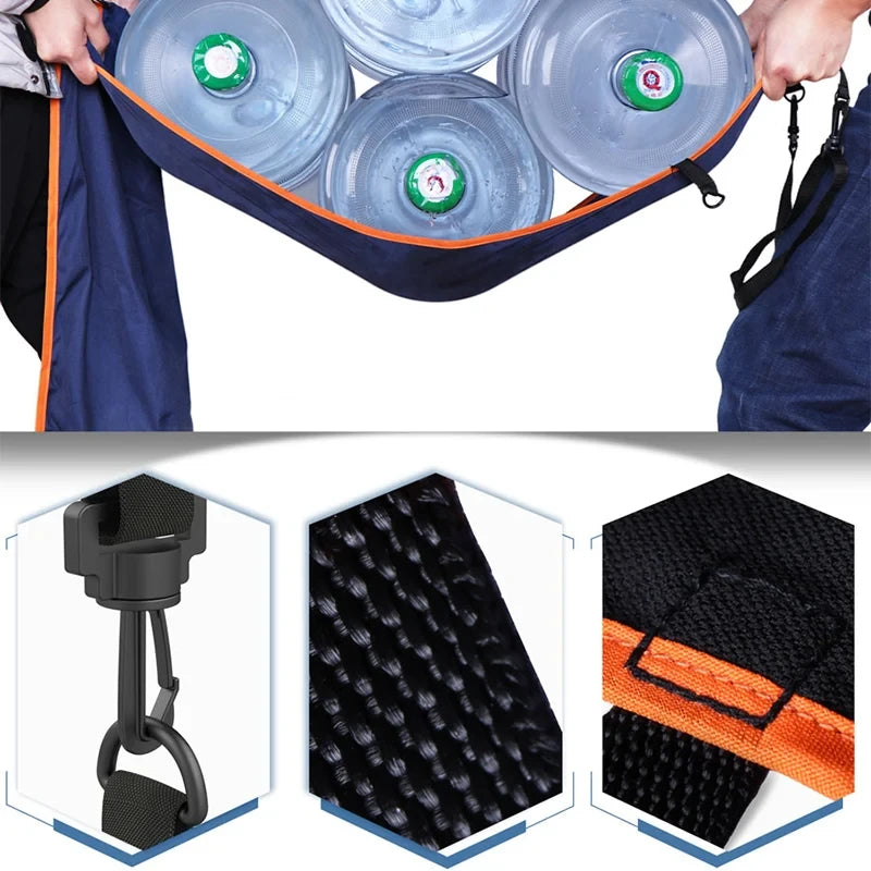 Portable Foot Hanger Hammock for Airplane, Train, Bus & Car