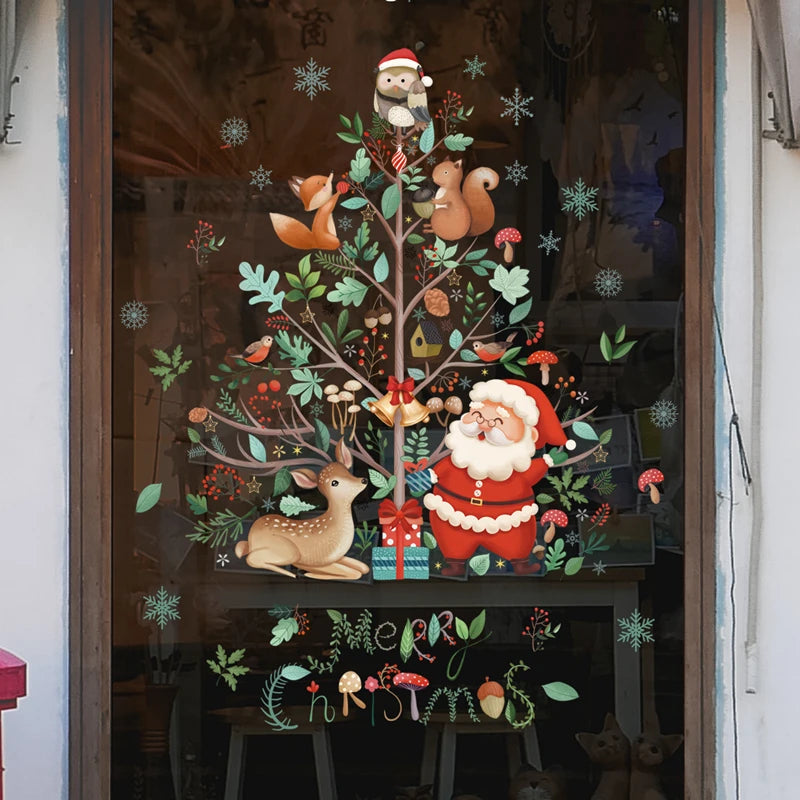 Christmas Window Stickers – Santa Claus