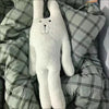 White Rabbit  Plush Sleep Pillow