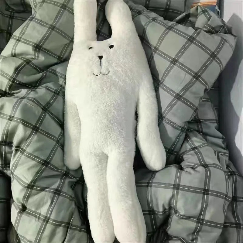 White Rabbit  Plush Sleep Pillow