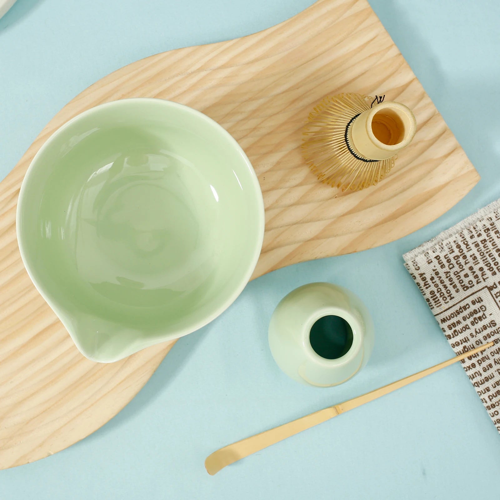 4-Piece Japanese Matcha Tea Set