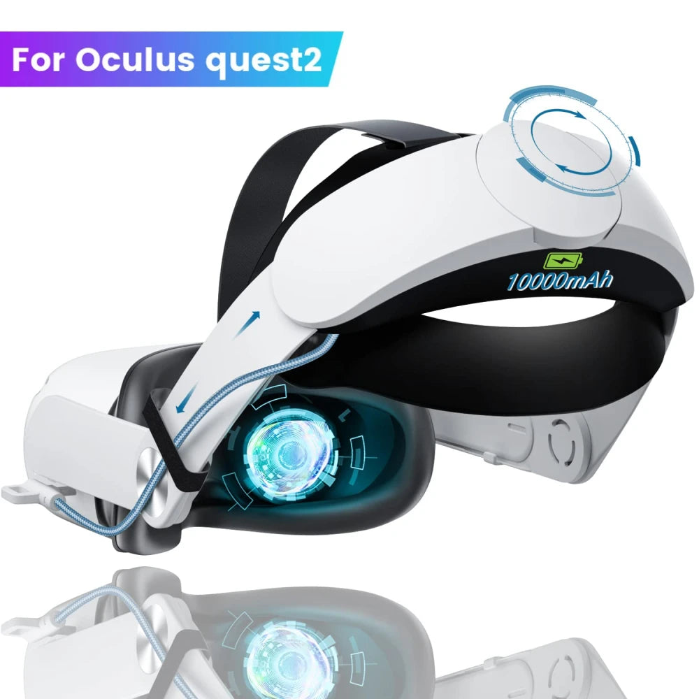 10000mAh Head Strap for Oculus Quest 2