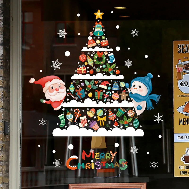 Christmas Window Stickers – Santa Claus