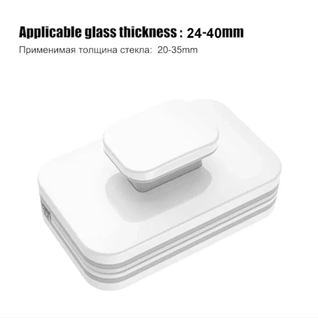 NEW Magnetic Window Cleaner Double-Sided Glass Wiper