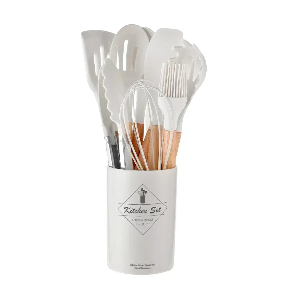 12PCS Food-Grade Silicone Kitchen Utensil Set