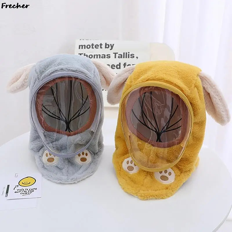 Windproof Face Cover Hat for Children