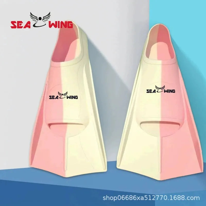 Swimming Training Fins Anti-Slip Wrapped Foot Design for Diving
