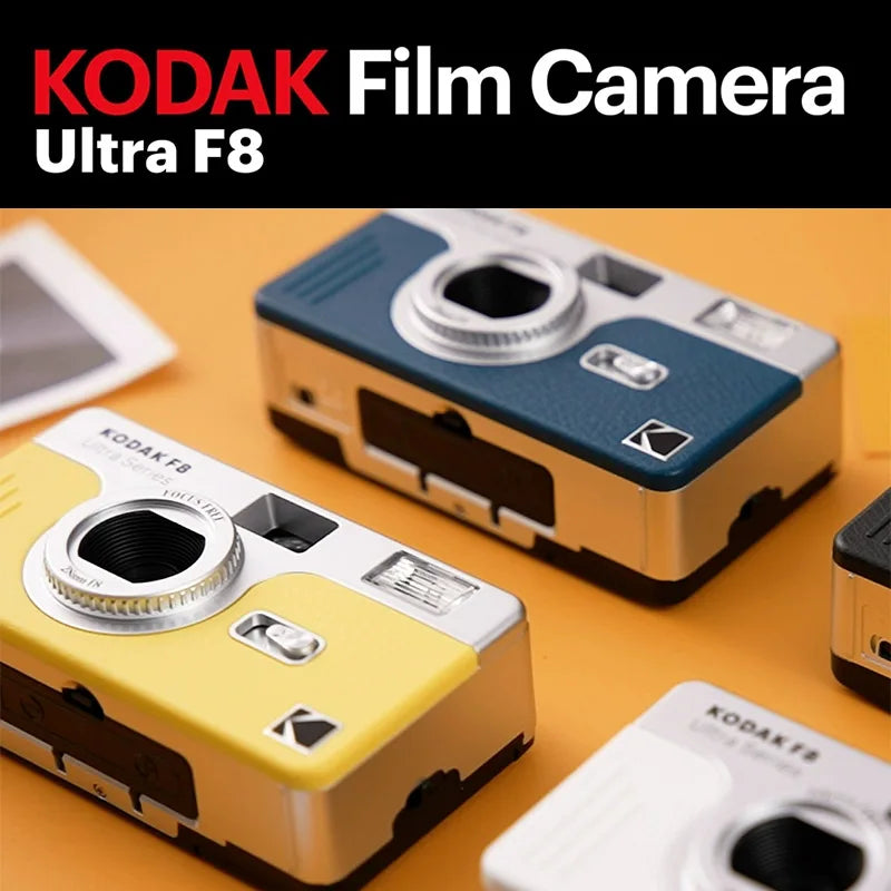 Ultra F8 Reusable Film Camera with Flash