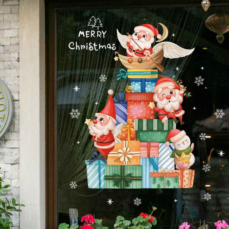 Christmas Window Stickers – Santa Claus