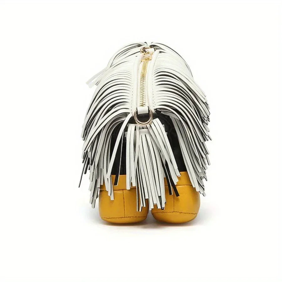 Luxury PU Leather Dog-Shaped Crossbody Wallet