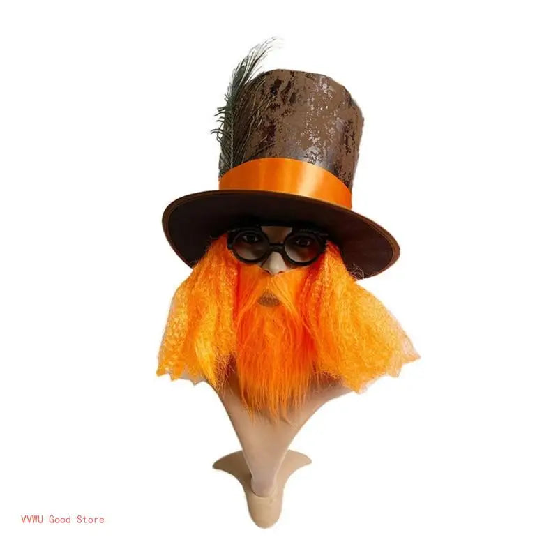 Mad Hatter Cosplay Hat Carnival Party Costume Accessory