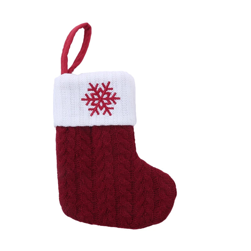 Christmas Alphabet Knitted Socks