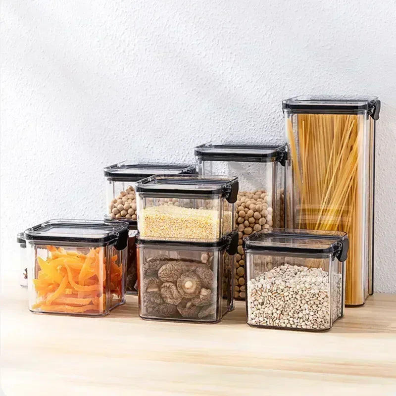 Plastic Food Storage Box Multigrain Tank & Dried Food Organizer