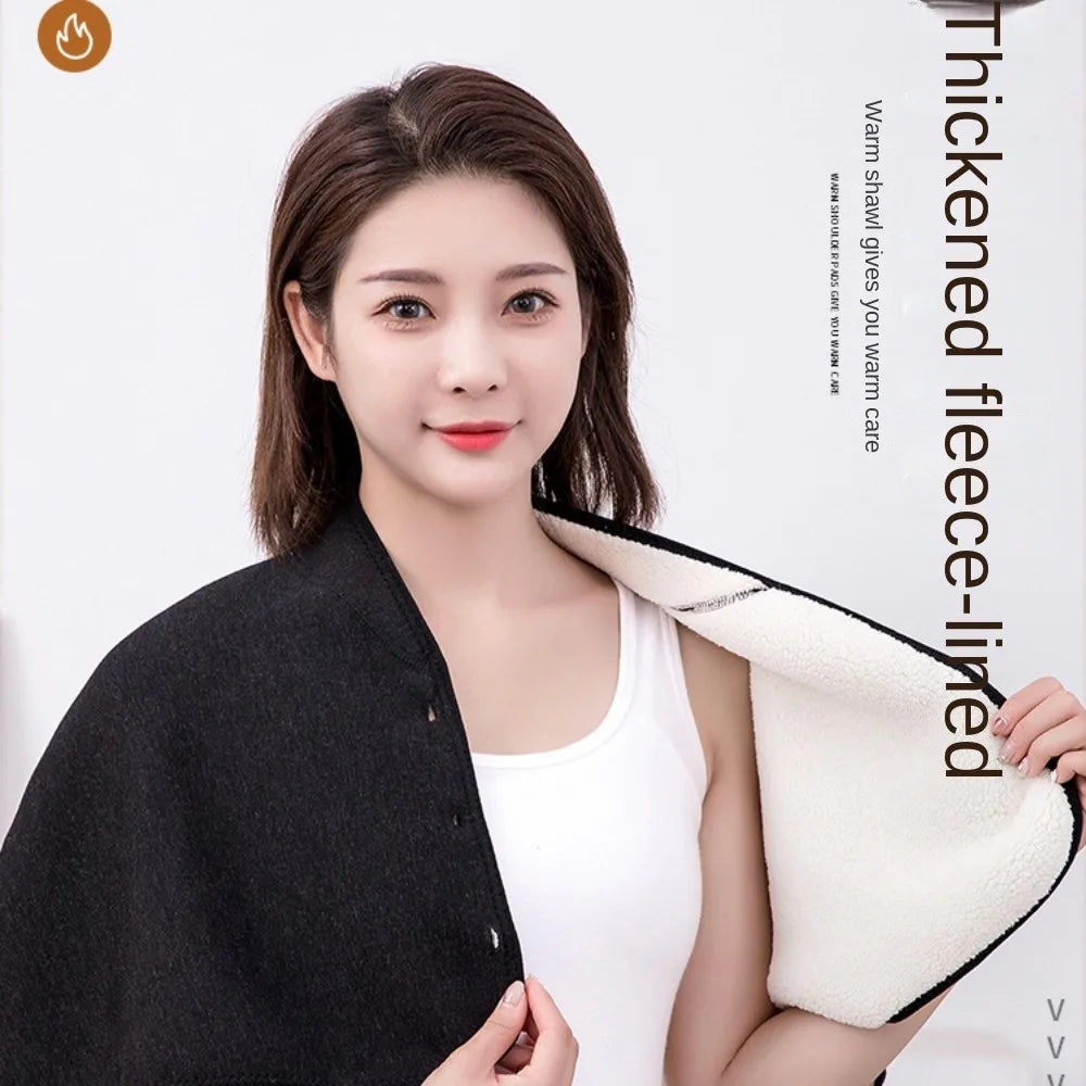 Plush Shawl Shoulder Warmer