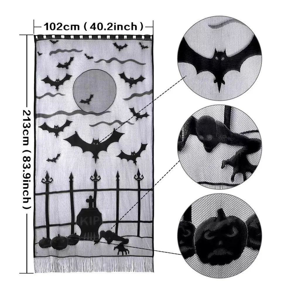 Halloween Decorations Tablecloth Runner