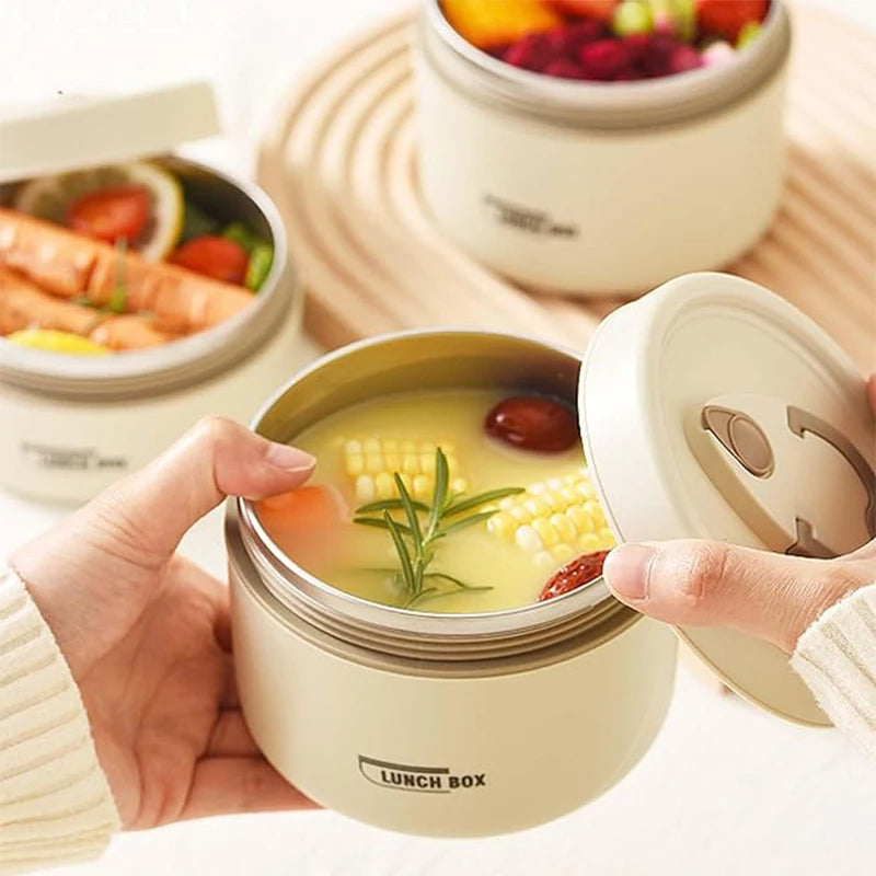 Portable Insulated Food Lunch Container Set