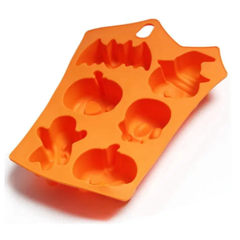 Pumpkin Halloween Silicone Mold for Cake, Biscuit, Candy Baking