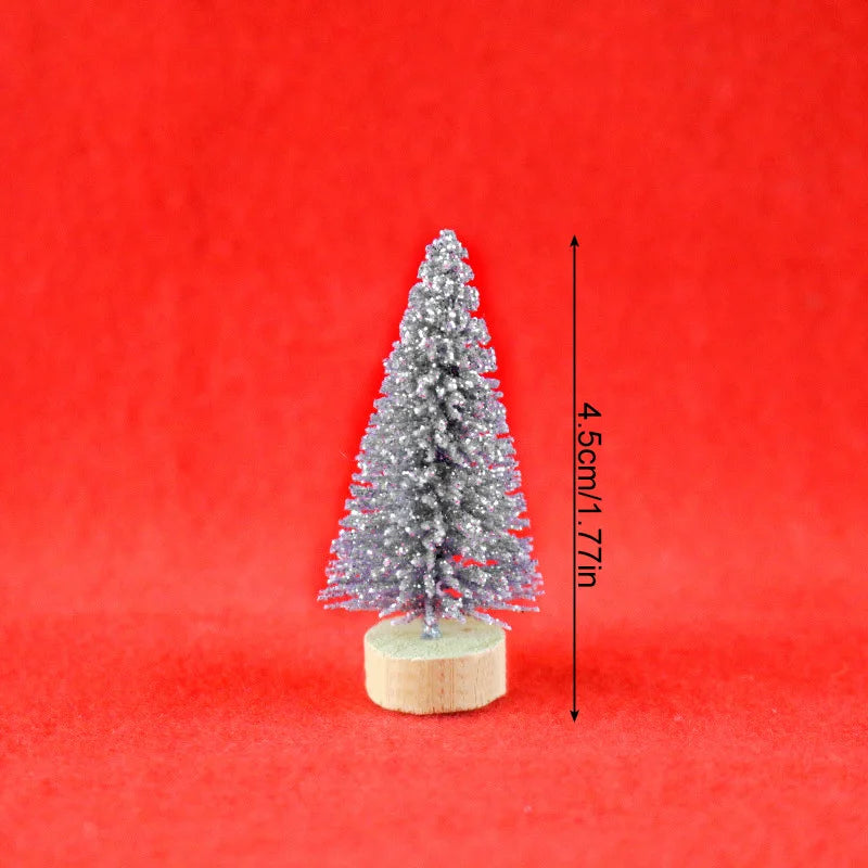 Mini Christmas Artificial Tree Ornaments