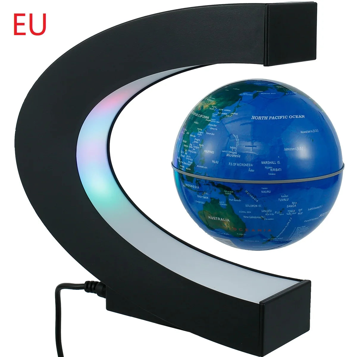 World Map Magnetic Levitation Globe
