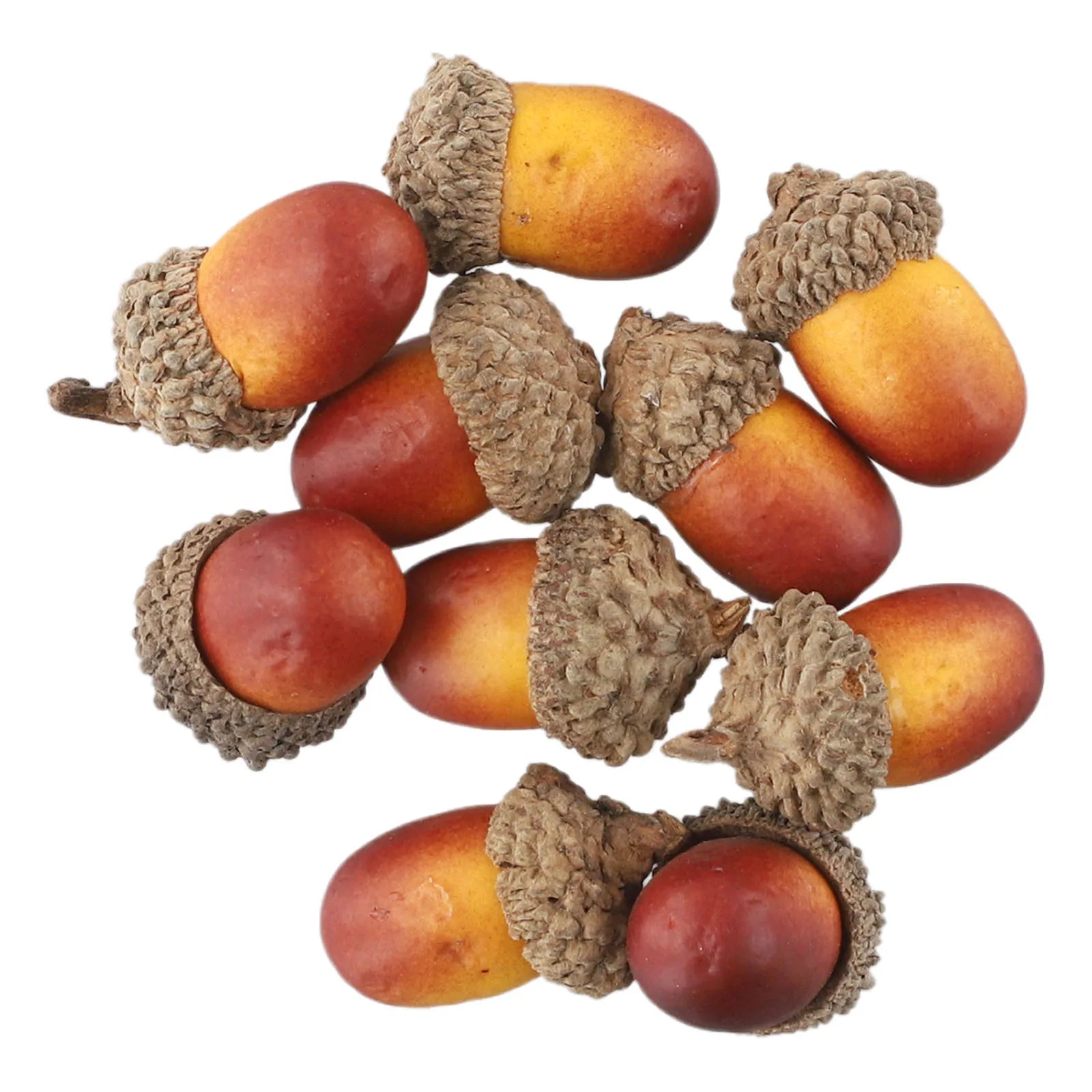 50Pcs Artificial Pumpkin Autumn Winter Fall Wreath Simulate Plastic Fake Fruits Acorns Pine Cones For Home Party DIY Decorations