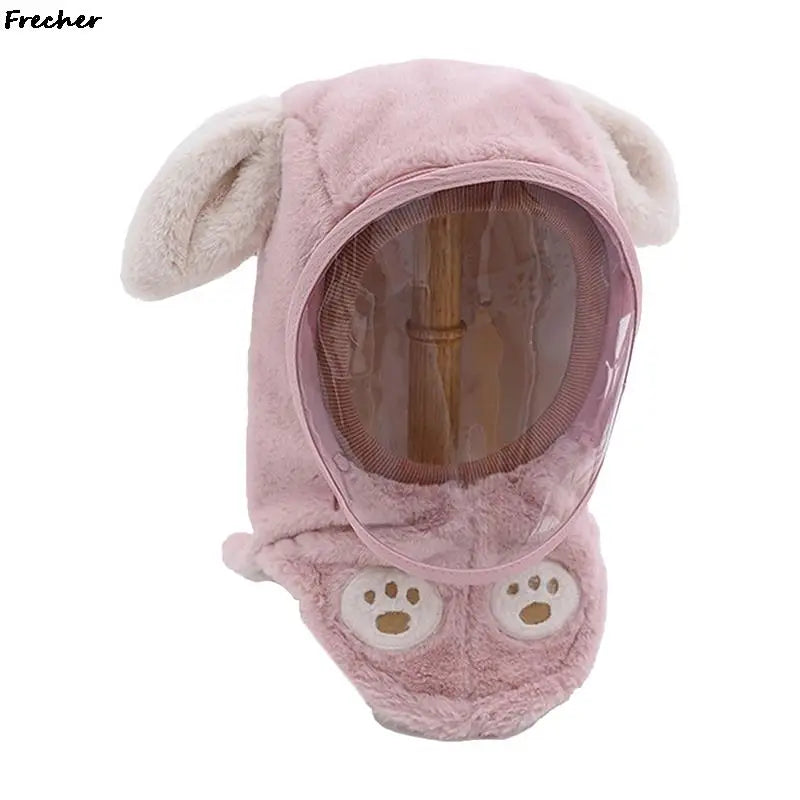 Windproof Face Cover Hat for Children