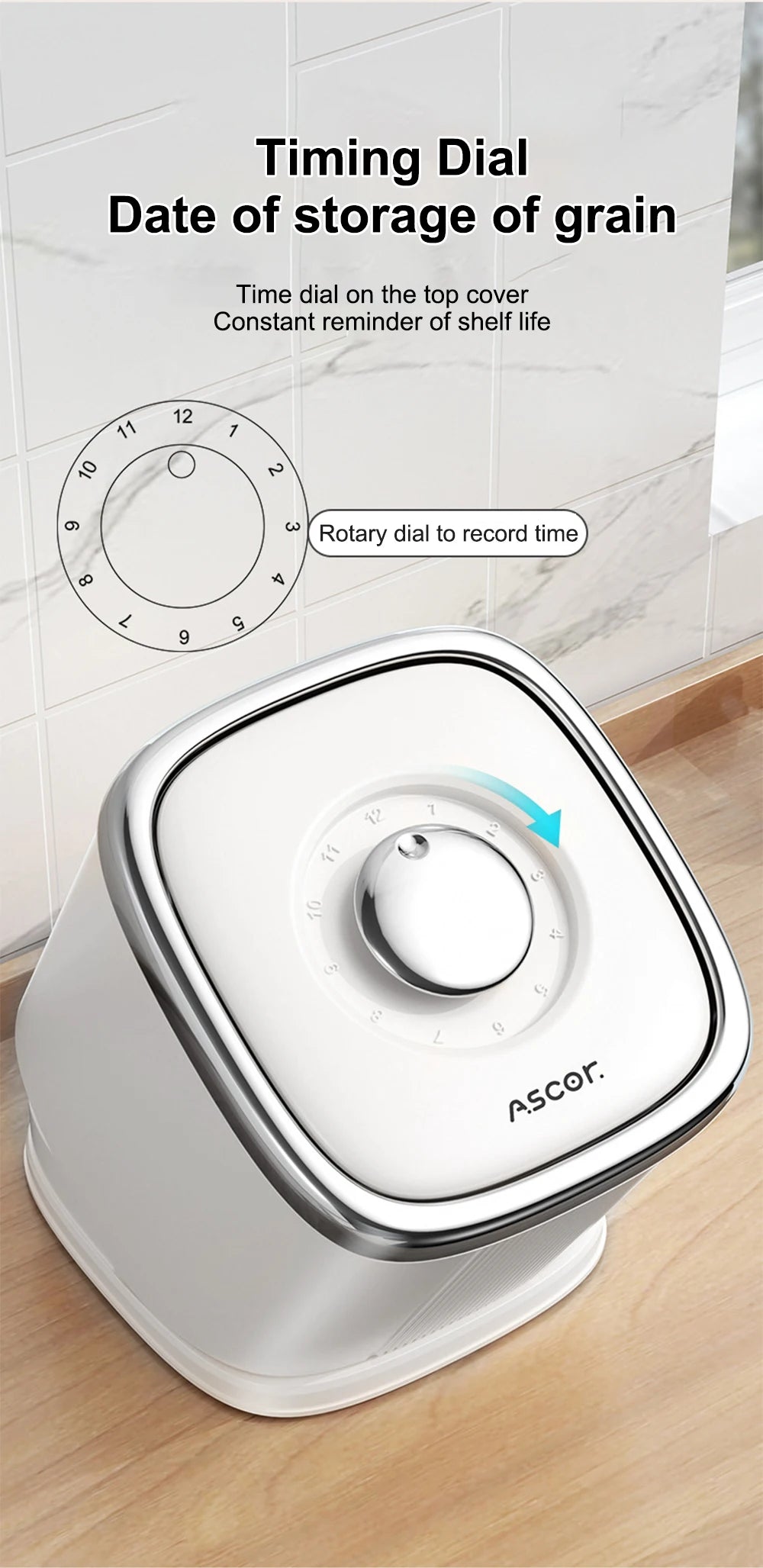 New Moisture-Proof Rice Box