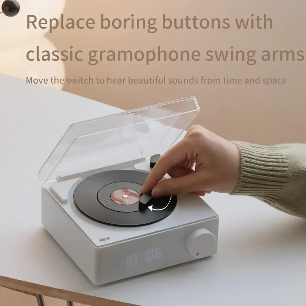 Retro Vinyl Bluetooth Speaker