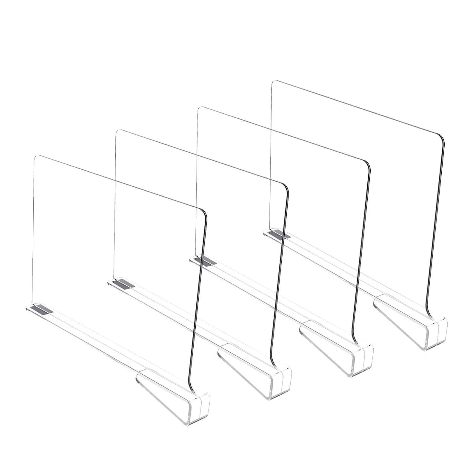 Transparent Closet Shelf Dividers Wardrobe Organizer