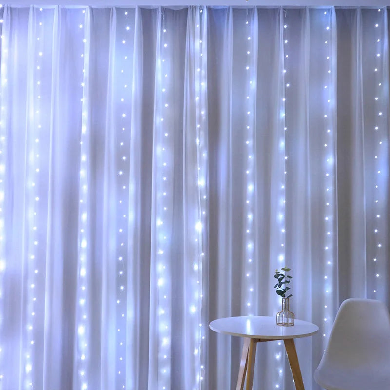 LED Curtain Fairy String Lights