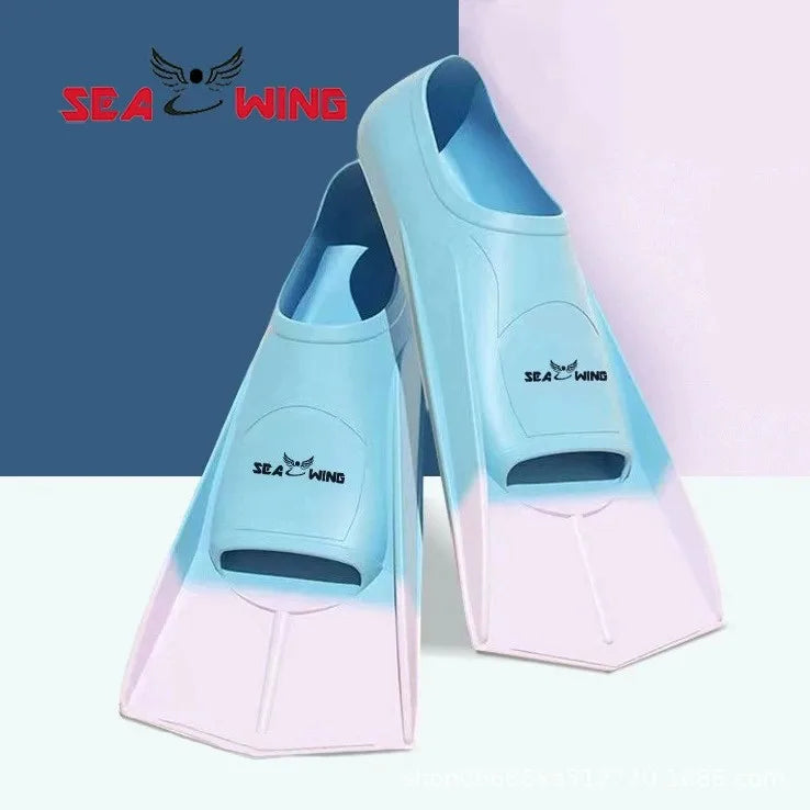 Swimming Training Fins Anti-Slip Wrapped Foot Design for Diving