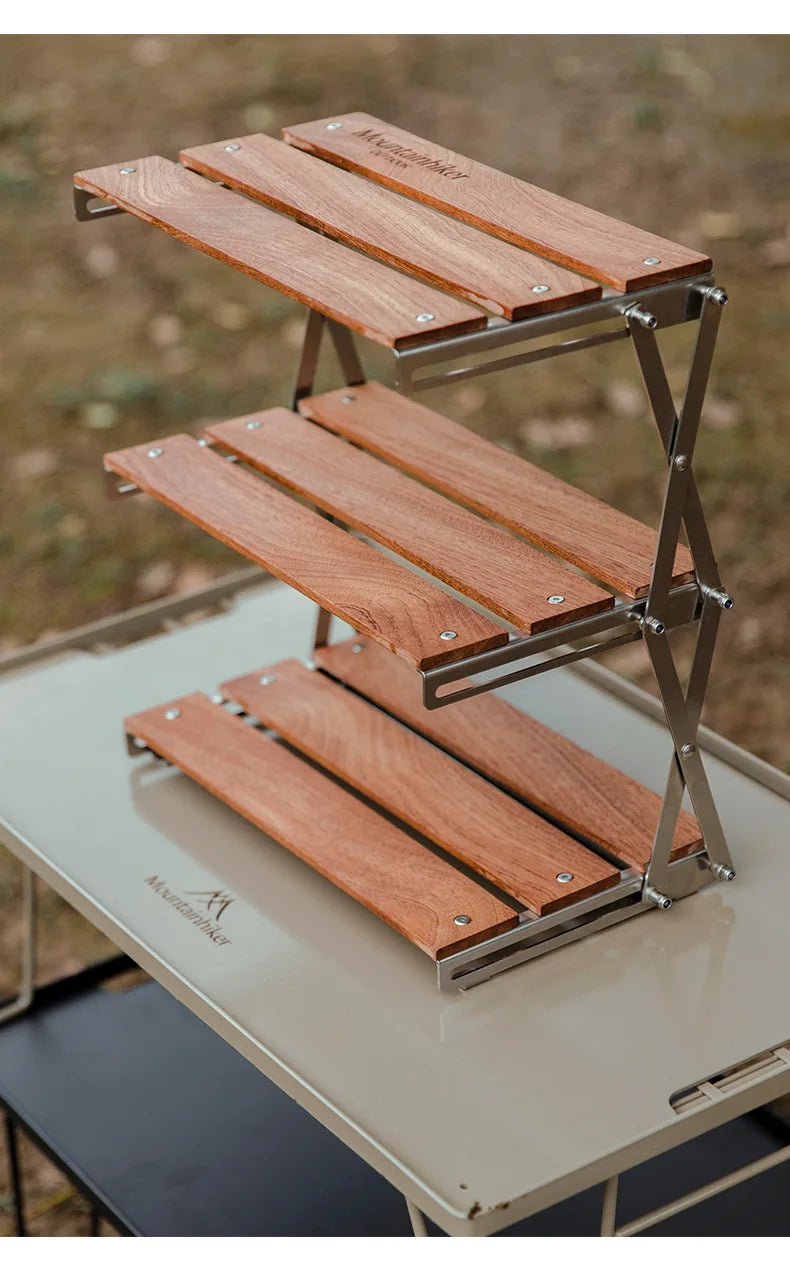 Outdoor Camping Three-Tier Rack