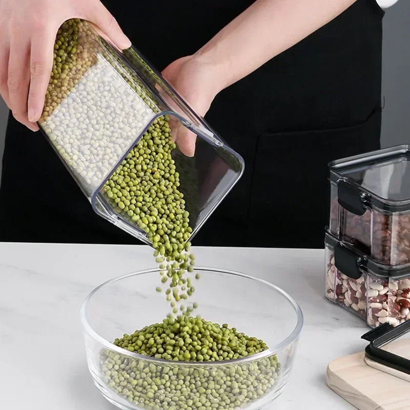 Plastic Food Storage Box Multigrain Tank & Dried Food Organizer
