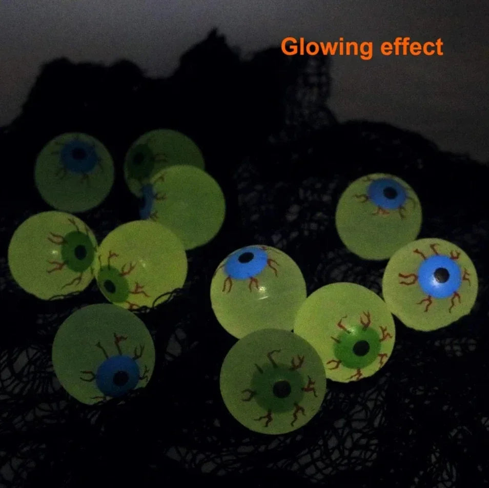 Halloween Glow in The Dark Eyeballs