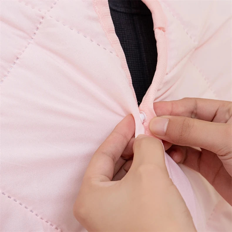 Wearable Fleece Blanket Hoodie