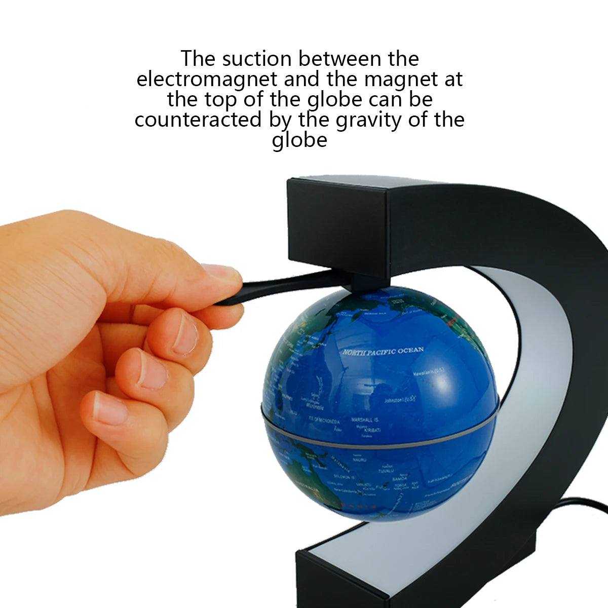 World Map Magnetic Levitation Globe
