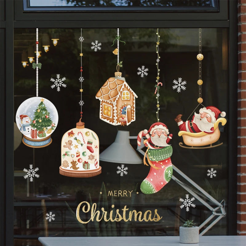 Christmas Window Stickers – Santa Claus