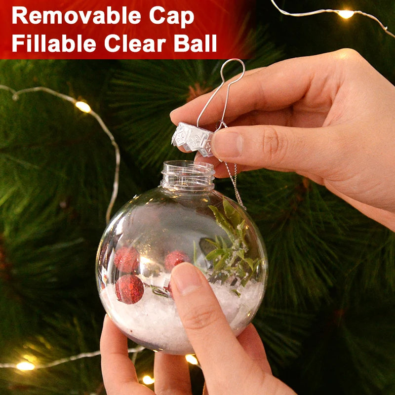 Fillable Ornaments – Tree Hanging Baubles