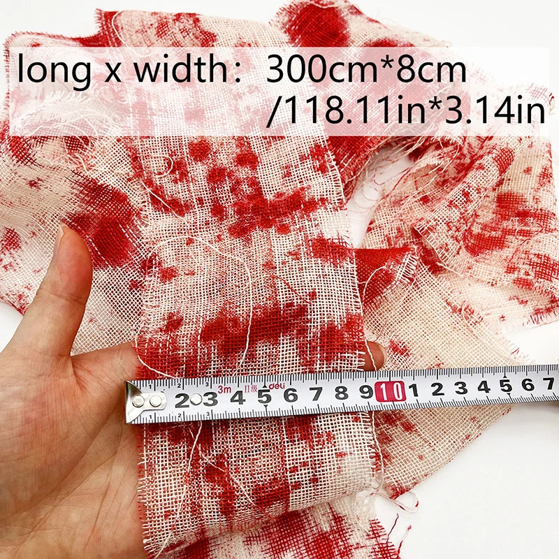 Halloween Bloody Cloth Strips